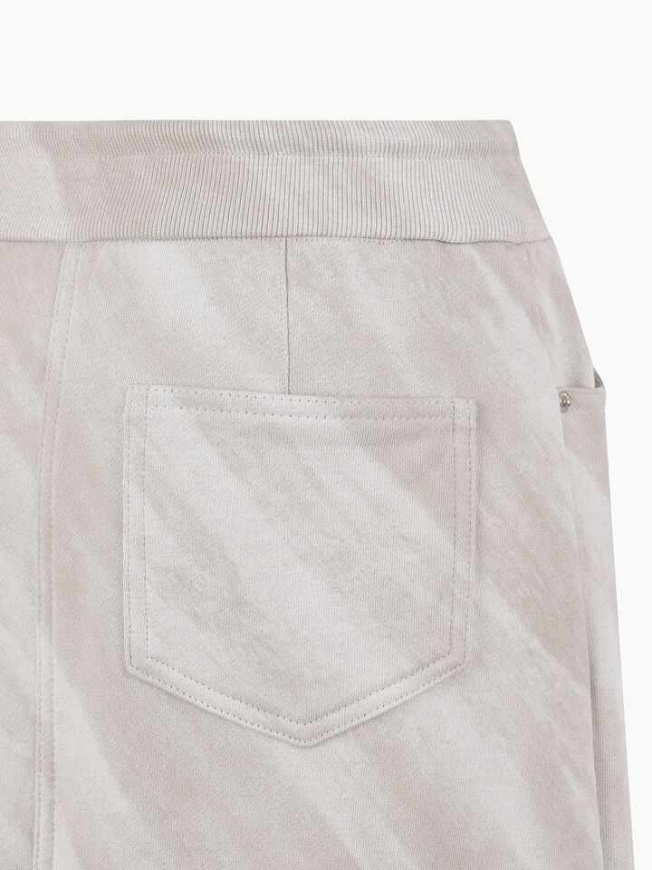 Beige sporty chic skirt - sisley k longuette skirts - Beige | Sisley K image number 4
